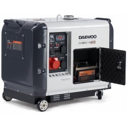 Agregat prądotwórczy Diesel DAEWOO DDAE 9000SSE-3, 2x16A (230V), 1x16A (380V), AVR, MOC 6.3 kW