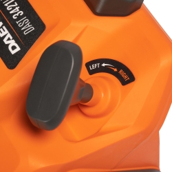 DAEWOO odśnieżarka akumulatorowa DAST 3421Li SET  (akumulator i ładowarka w zestawie), 21V, 34 cm