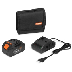 DAEWOO odśnieżarka akumulatorowa DAST 3421Li SET  (akumulator i ładowarka w zestawie), 21V, 34 cm