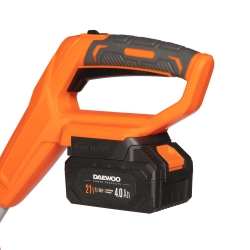 DAEWOO odśnieżarka akumulatorowa DAST 3421Li SET  (akumulator i ładowarka w zestawie), 21V, 34 cm