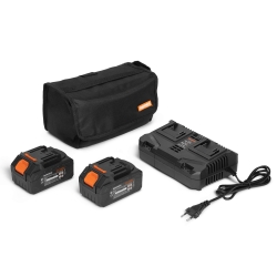 DAEWOO odśnieżarka akumulatorowa DAST 4242Li SET  (akumulatory i ładowarka w zestawie), 2 x 21V, 42 cm