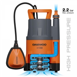 Pompa wysokiego ciśnienia DAEWOO DHP 3500 -  750 W, 3200 l/h