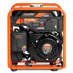 Agregat prądotwórczy inwertorowy DAEWOO GDA 2500i, 1x230V/16A, MOC 2 kW