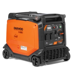 Agregat prądotwórczy inwertorowy DAEWOO GDA 4500SEi, 2x230V / 16 A, 2xUSB 5V / 2.4A, MOC 3.8 kW