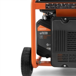 Agregat prądotwórczy inwertorowy DAEWOO GDA 8000Ei, 1х16A [230B] , 1x32A [230B], MOC 8 kW