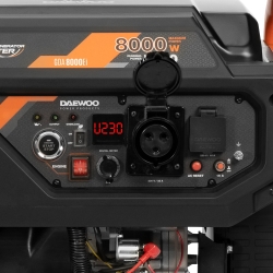 Agregat prądotwórczy inwertorowy DAEWOO GDA 8000Ei, 1х16A [230B] , 1x32A [230B], MOC 8 kW