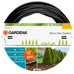 GARDENA Micro-Drip-System - linia kroplująca do rzędów roślin – zestaw L, 13013-20
