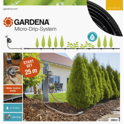 GARDENA Micro-Drip - Linia kroplująca do rzędów roślin – zestaw M automatic, 13012-20