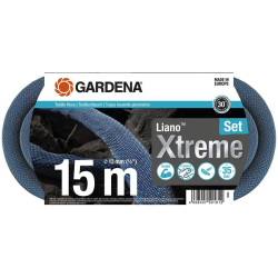 GARDENA Wąż tekstylny Liano™ Xtreme 15 m – zestaw, 18465-20