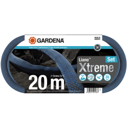 GARDENA Wąż tekstylny Liano™ Xtreme 20 m – zestaw, 18470-20