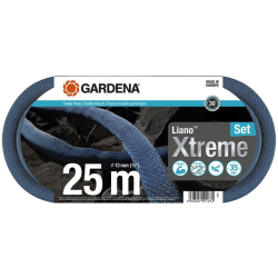 GARDENA Wąż tekstylny Liano™ Xtreme 25 m – zestaw, 18475-20