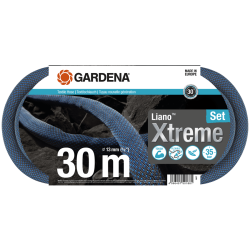 GARDENA Wąż tekstylny Liano™ Xtreme 30 m – zestaw, 18477-20