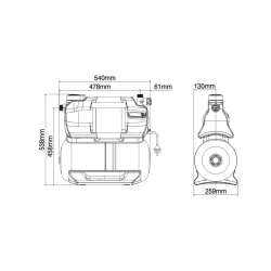 GARDENA Zestaw hydroforowy 5600 SilentComfort, 9067-20