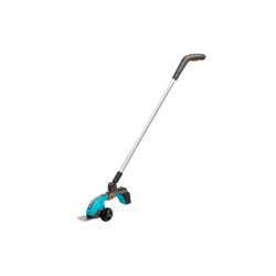 NOWOŚĆ 2026 Akumulatorowe nożyce do cięcia krzewów i brzegów trawnika PowerCut 20/18V P4A - zestaw z trzonkiem i kołami (bez akumulatora)