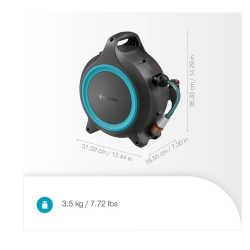 GARDENA Przenośny bęben na wąż MoveMatic, 18690-20