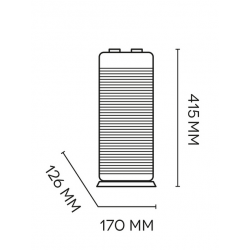 Termowentylator ceramiczny Argo Boogie Plus