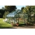 HALLS szklarnia ogrodowa SUPREME 148 zielona 11,5m² (2,55 m x 4,46 m), szkło hartowane + baza