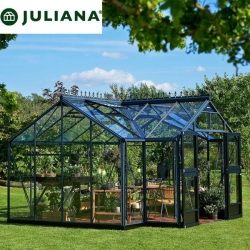 JULIANA szklarnia oranżeria Orangeri (15,2 m2; 4,39 x 2,96 m) + fundament