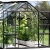 VITAVIA szklarnia ogrodowa URANUS 6700 czarna (6.7 m², 2.57 m x 2.58 m), szkło hartowane + baza