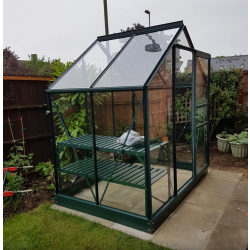 VITAVIA szklarnia ogrodowa VENUS 2500, zielona - (2,5 m2; 1,93 x 1,31 m) + baza