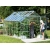 VITAVIA szklarnia ogrodowa URANUS 11500 srebrna (11.5 m², 2.57 m x 4.45 m), Szkło Hartowane + baza