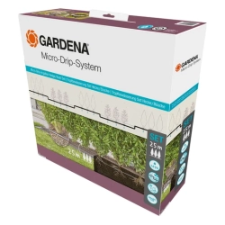 GARDENA Micro-Drip-System - linia kroplująca do rzędów roślin - zestaw 25 m, 13500-20